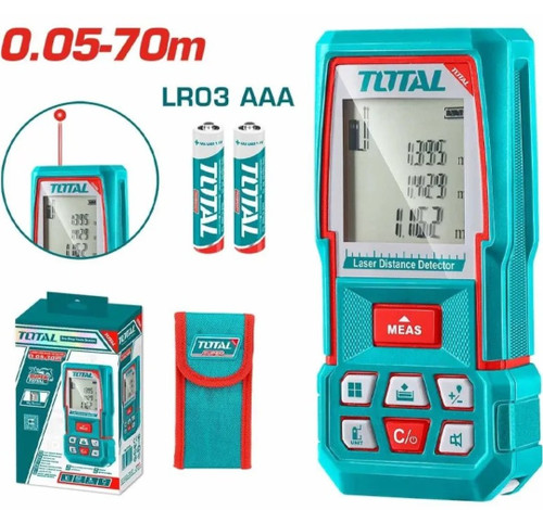 متر لیزری ۷۰ متری توتال اصلی