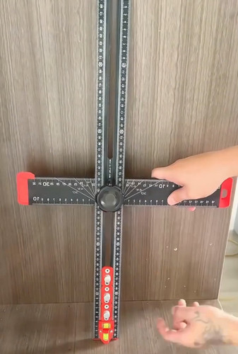 خط کش ۶۵ سانت تاشو و شابلون خارطبقه