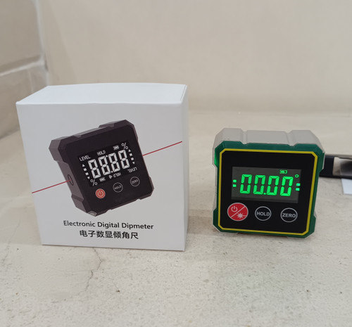 شیب سنج و زاویه سنج ۴ طرف مگنت لیزردار