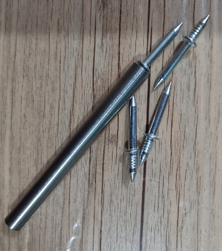 میخ ۲ سر کیفیت خوب بسته ۱۰۰ تایی