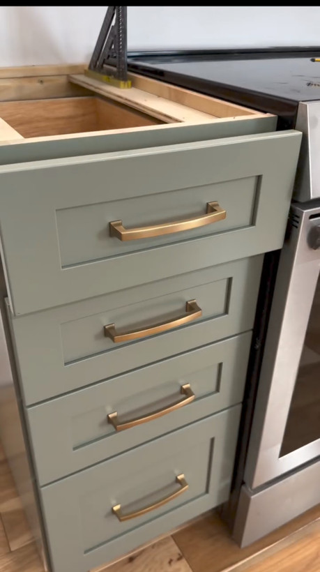 شابلون جای دستگیره کابینتی و کمدی مدل تی اورجینال و وارداتی ۴۰ سانت