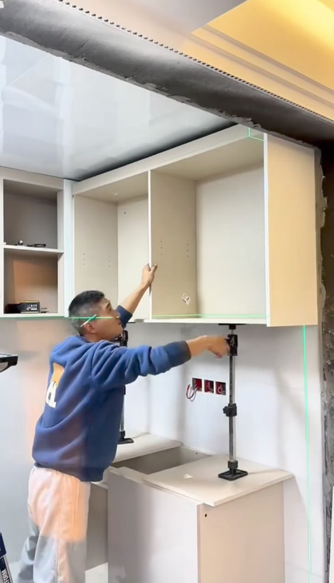 جک بالابر کابین هوایی استیل مکعبی حرفه ای از ۴۰ تا ۸۵ باز شو